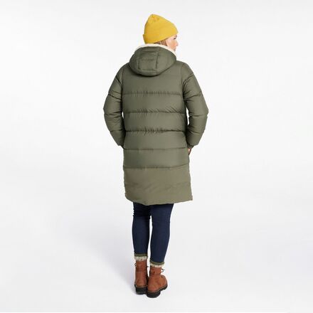 L.L.Bean - Mountain Classic Sherpa-Lined Down Coat - Women's