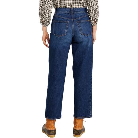 L.L.Bean - Signature 1912 Prem High Rise Reg Barrel Ankle Jean -Women's