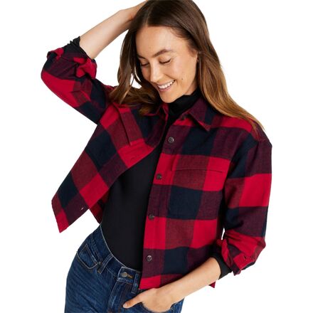 Signature 1933 Chamois Pattern Shirt Jacket - Women's