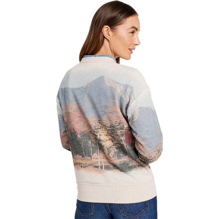 L.L.Bean - Signature Camp Print Crewneck Sweatshirt - Women's