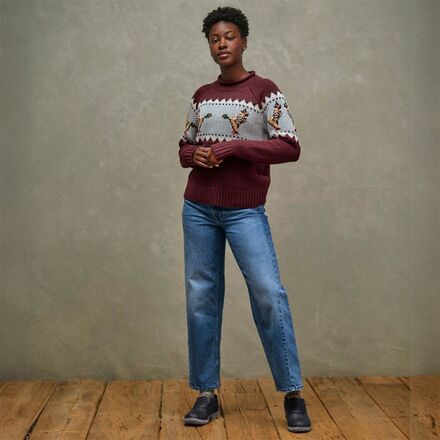 L.L.Bean - Signature Original Cotton Reg Nov Rollneck Sweater - Women's