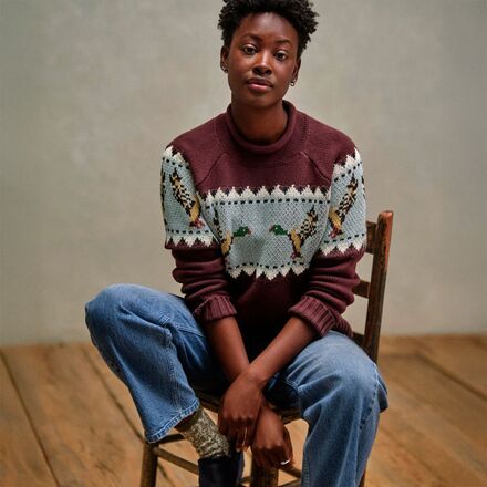 L.L.Bean - Signature Original Cotton Reg Nov Rollneck Sweater - Women's