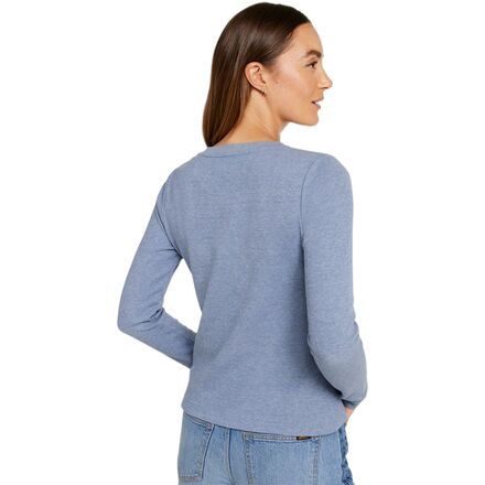 L.L.Bean - Signature Premium Thermal LS Regular Henley Shirt - Women's