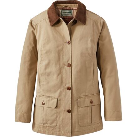 L.L. Bean - Adirondack Barn Flannel Lined Regular Coat - Women's
