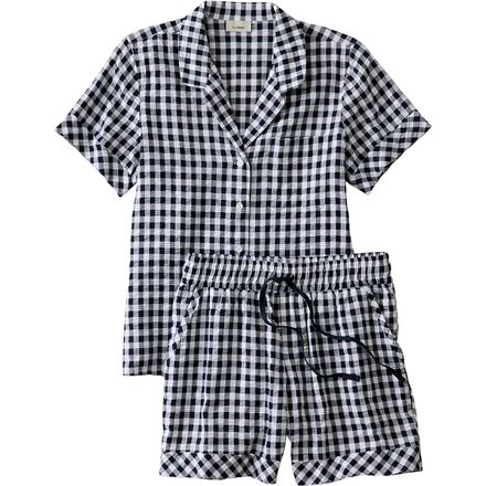 Bean's Seacoast Seersucker Short Set - Women's