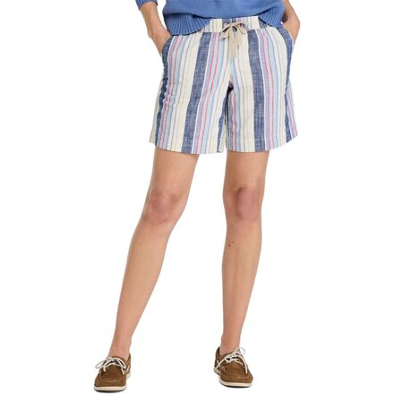 Lakewashed Dock Stripe Short - Women's