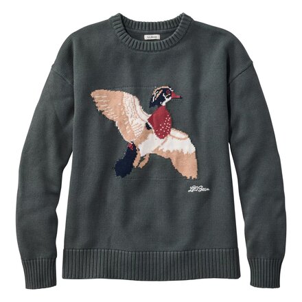 L.L.Bean - The Original Double L Crewneck Novelty Sweater - Women's