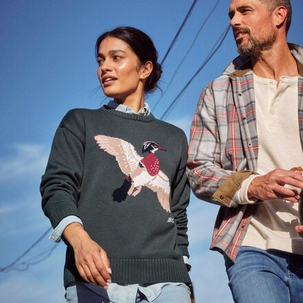 L.L.Bean - The Original Double L Crewneck Novelty Sweater - Women's