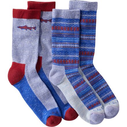 Wicked Soft Cotton Novelty Sock - 2-Pack