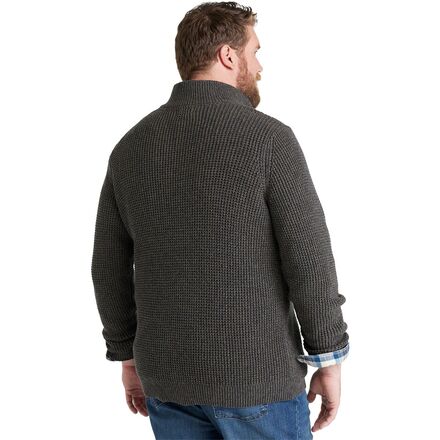 L.L.Bean - Bean's Organic Waffle Knit 1/4 Zip Sweater - Men's