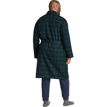 L.L.Bean - Scotch Plaid Flannel Robe - Men's