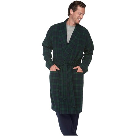 L.L.Bean - Scotch Plaid Flannel Robe - Men's