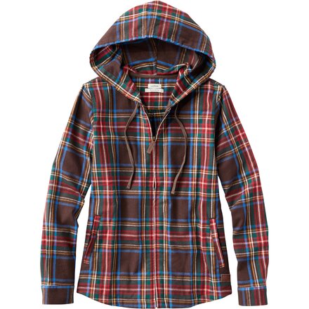 Scotch Plaid Zip Hoodie - Women's