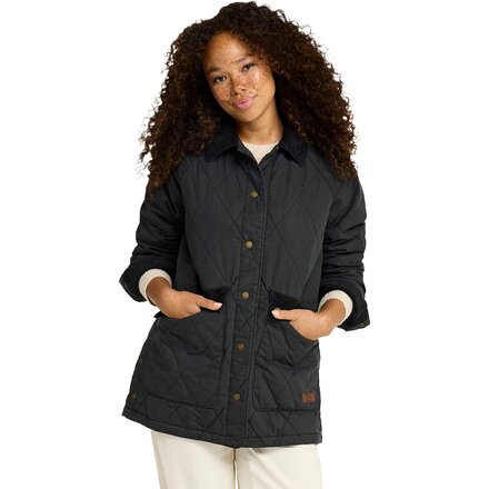 Insulated Quilted Field Coat - Women's