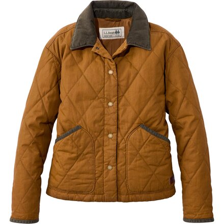 Insulated Quilted Field Coat - Women's