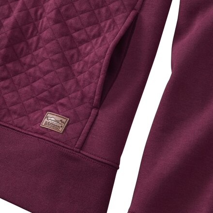 L.L.Bean - Quilted 1/4-Zip Pullover Sweatshirt - Women's
