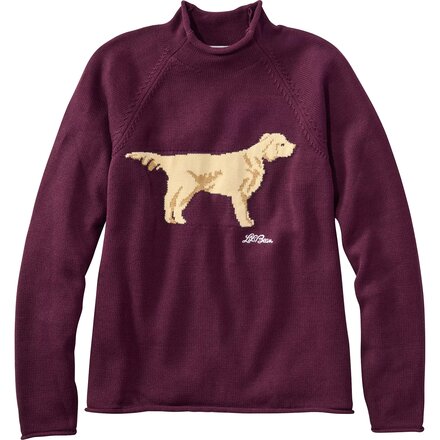The Original Double L Rollneck Novelty Sweater - Women's