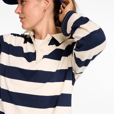 L.L.Bean - Mountain Classic Rugby Stripe Long-Sleeve Top - Women's