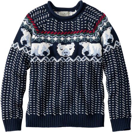 Cotton Rollneck Sweater - Little Kids'