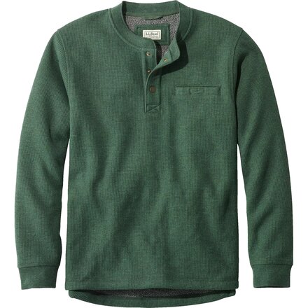 Katahdin Iron Works Waffle Fleece Henley - Men's