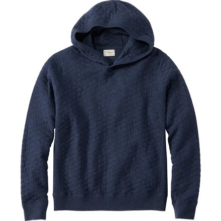 Quilted Sweater Hoodie - Men's