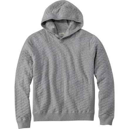 Quilted Sweater Hoodie - Men's