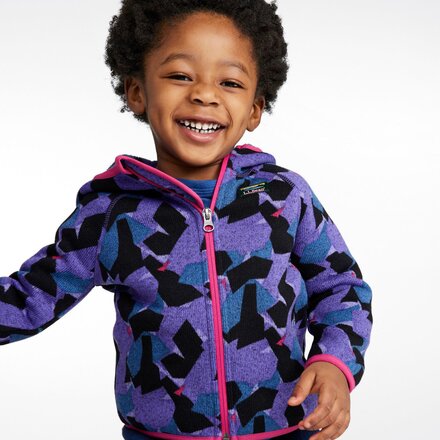 L.L.Bean - Bean's Fleece Full Zip Print Sweater - Infants'