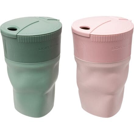 Light My Fire - Pack-Up-Cup - 2-Pack - Dusty Pink/Sandy Green