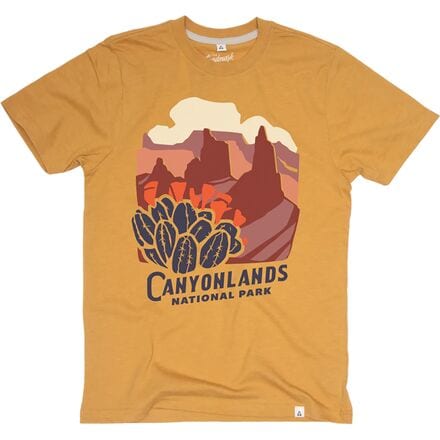 Landmark Project - Canyonlands Short-Sleeve T-Shirt - Goldenrod