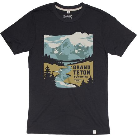 Landmark Project - Grand Teton National Park Short-Sleeve T-Shirt - Deep Navy