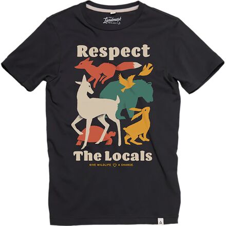Landmark Project - Respect The Locals Short-Sleeve T-Shirt - Deep Navy