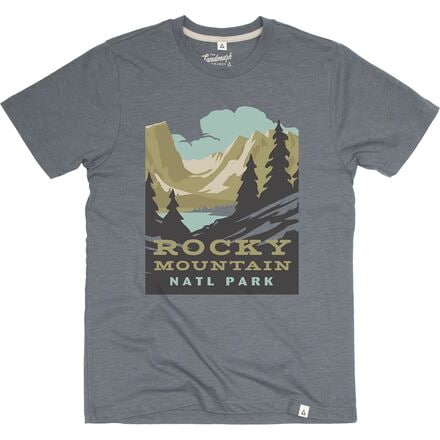 Landmark Project - Rocky Mountains National Park Short-Sleeve T-Shirt - Manatee