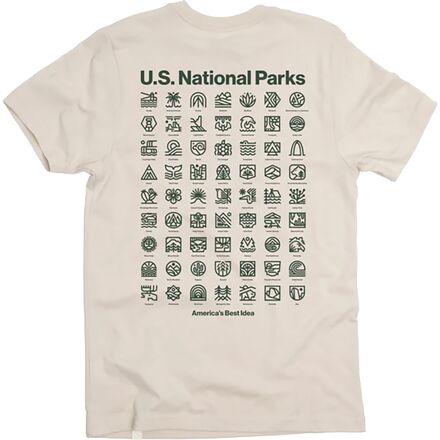 Landmark Project - U.S. National Parks Short-Sleeve Pocket T-Shirt - Dune