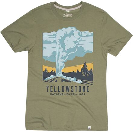 Landmark Project - Yellowstone National Park Short-Sleeve T-Shirt - Cactus