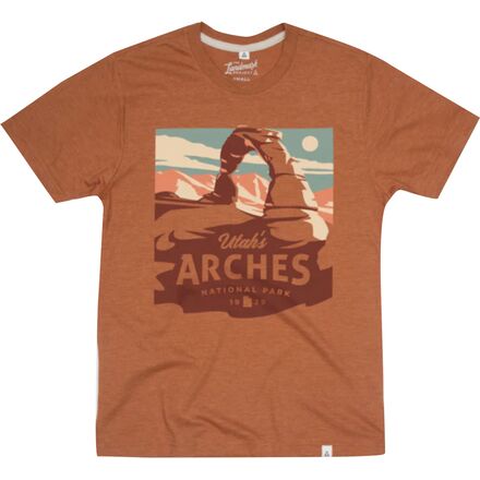 Landmark Project - Arches National Park T-Shirt - Clay