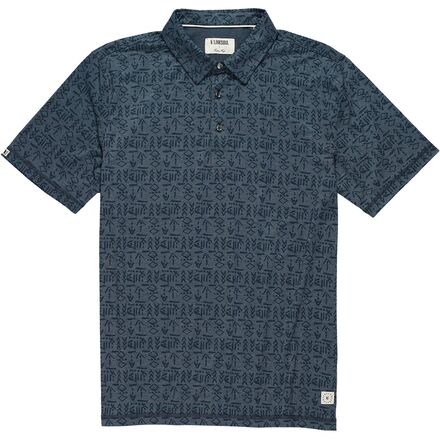Linksoul - Delray Print Polo Shirt - Men's