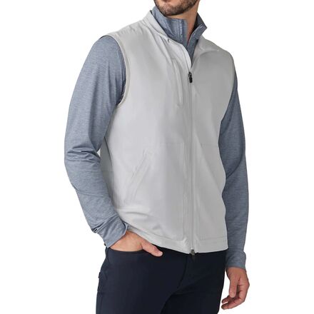 Linksoul - Solana Full-Zip Vest - Men's - Light Grey