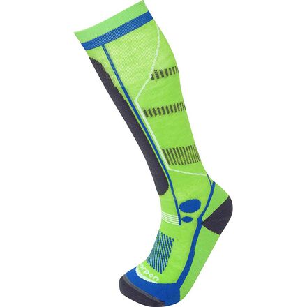 Lorpen - T3 Lightweight Ski Sock - Kids' - Green Lime
