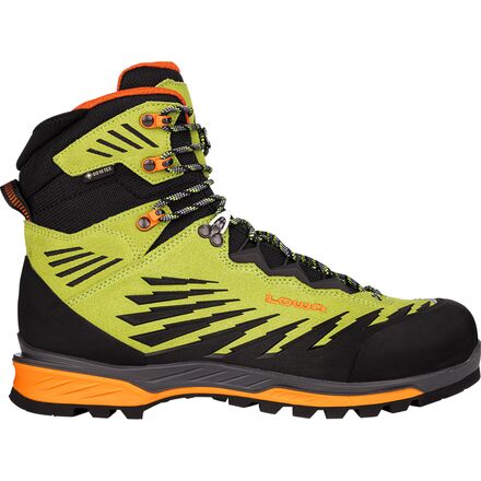 Lowa - Alpine Evo GTX Mountaineering Boot - Men's - Lime/Flame