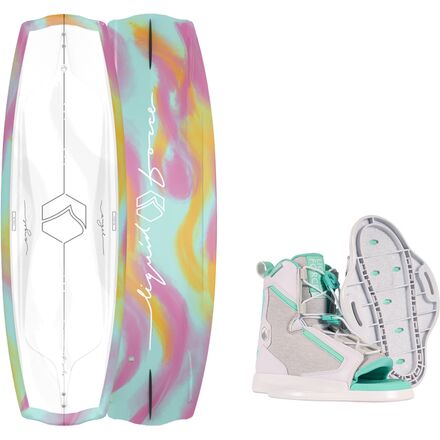 Liquid Force - LF Angel Wakeboard + Plush Boot Combo - One Color