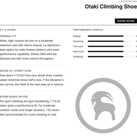 La Sportiva - Otaki Climbing Shoe