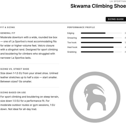 La Sportiva - Skwama Climbing Shoe