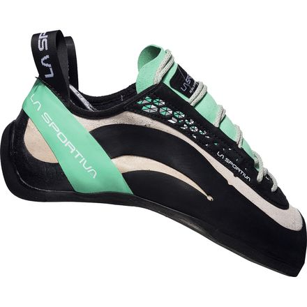 La Sportiva - Miura Climbing Shoe - Women's - White/Jade Green