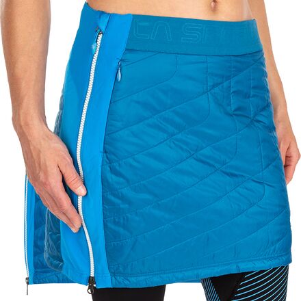 La Sportiva - Warm Up Primaloft Skirt - Women's - Neptune/Azure