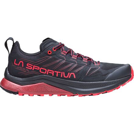 La Sportiva - Jackal Trail Running Shoe - Men's - Black/Poppy