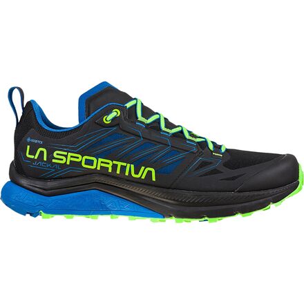 La Sportiva - Jackal GTX Trail Running Shoe - Men's - Black/Aquarius