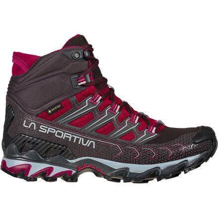 La Sportiva - Ultra Raptor II Mid GTX Hiking Boot - Women's - Carbon/Red Plum