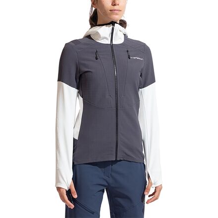La Sportiva - Session Tech Hoodie - Women's - Onyx/Chalk
