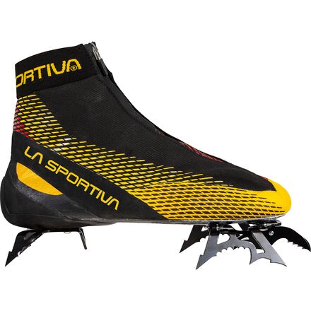 La Sportiva - Mega Ice Evo Mountaineering Boot - Men's - Black/Yellow