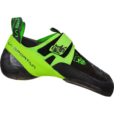La Sportiva - Skwama Vegan Climbing Shoe - Black/Flash Green